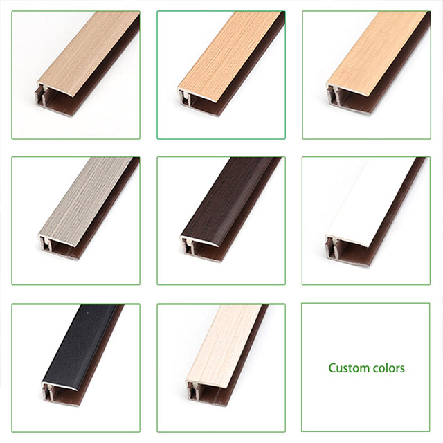 شرائط حافة أرضية PVC على شكل حرف F 30*10.5 مم