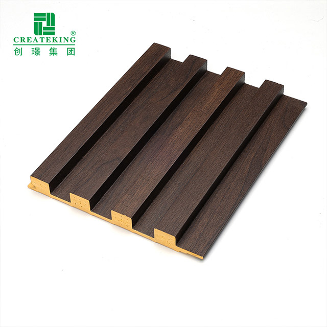 ألواح حائط صلبة مخددة صديقة للبيئة مقاس 159*16 مم