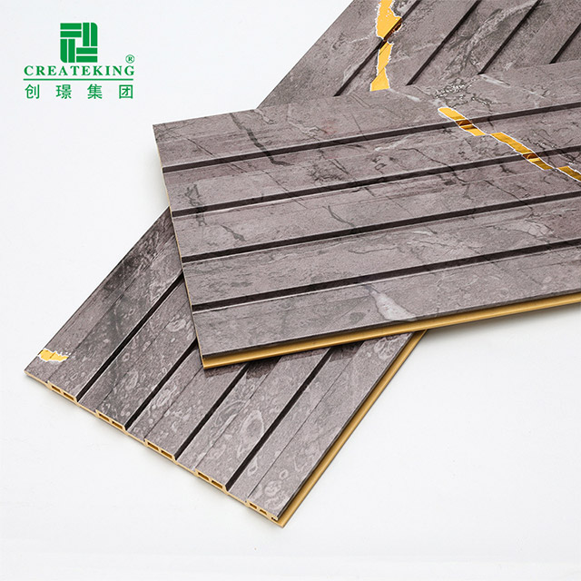 155*17 مللي متر لوحة الحائط المجوفة البلاستيكية المقاومة للماء