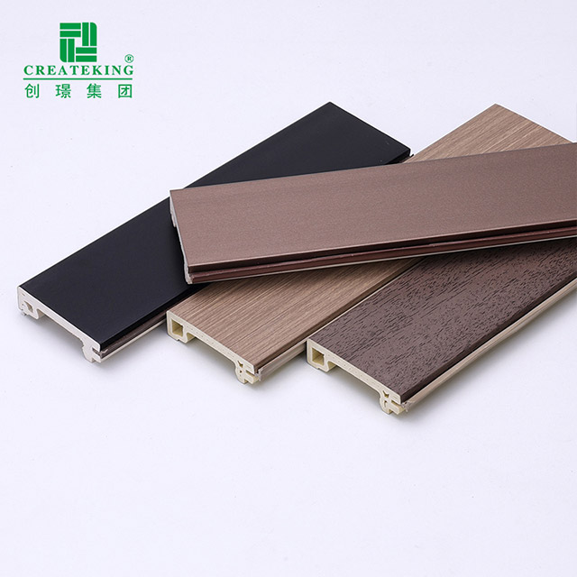 لوح تغطية WPC مقاس 50*14 مم