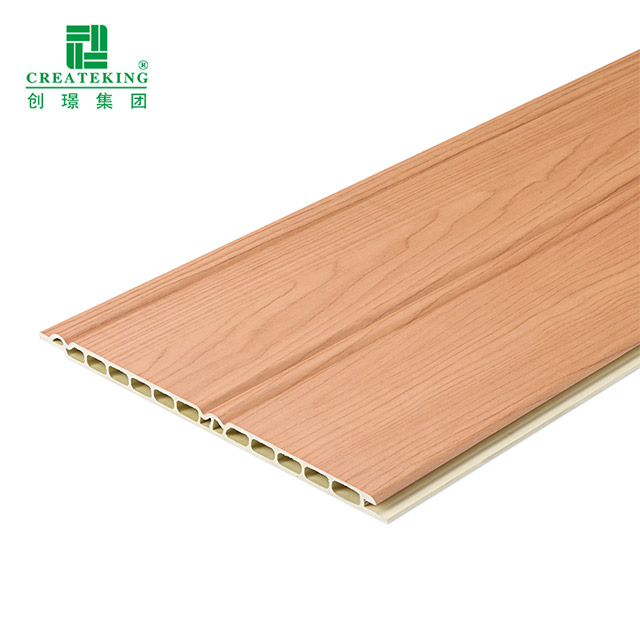 195 * 9 مم لوحات الحائط WPC المجوفة